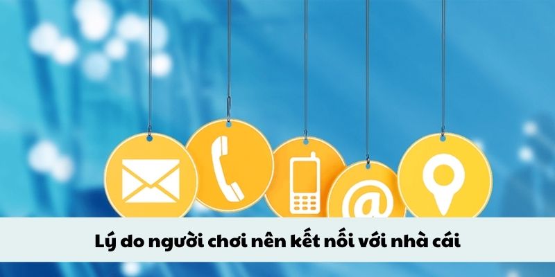 Lý do người chơi nên kết nối với nhà cái